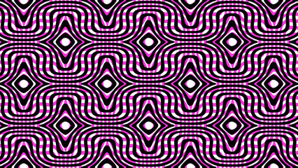 Abstract psychedelic vector pattern colorful repeating trippy texture