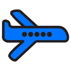 Plane Icon: A graphical depiction of an airplane