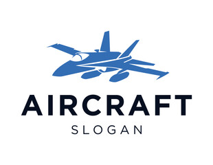Logo about Aircraft on a white background. created using the CorelDraw application.