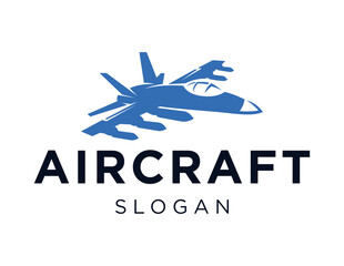 Logo about Aircraft on a white background. created using the CorelDraw application.