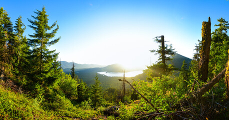 Cascade Mountains Sunset