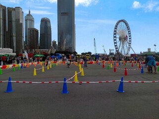 The largest annual summerfest outdoor event at Harbourfront Event Space in Central, Hong Kong.