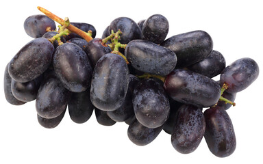 Black grapes fruit