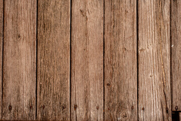 Fototapeta premium Grunge Wood texture background. Light brown dirty wood boards.