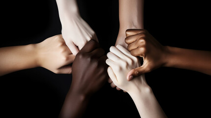 Racial equality illustration 