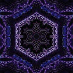 fractal lightning purple background