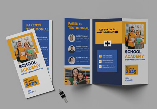 School Academy Brochure