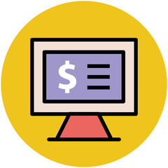 Business and Office Colored Vector Icons