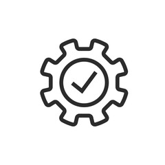 easy in maintenance icon vector element design template