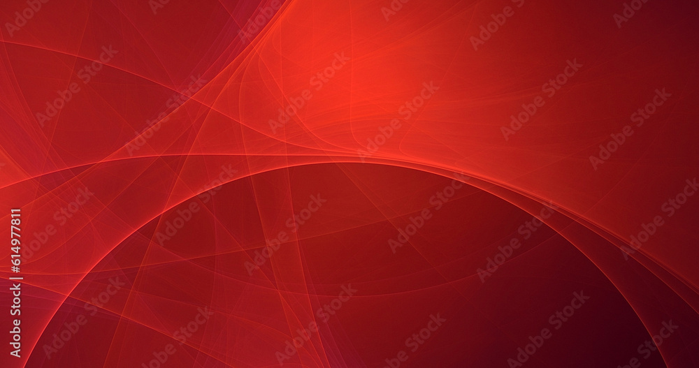 Poster 3d rendering abstract fractal electromagnetic background