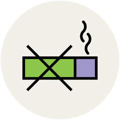 Fitness and Health Colored Vector Icons