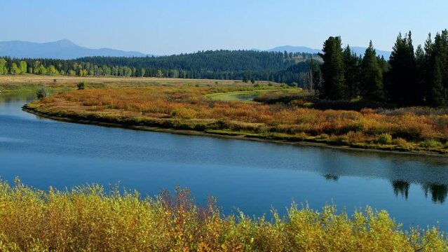 Snake River in Grand Teton National Park, Wyoming.