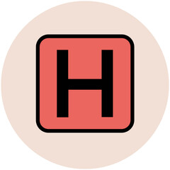 Hotel and Restaurant Colored