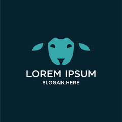 sheep logo design