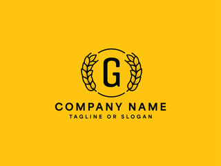 G Initial Logo Template Vector Illustration Editable File