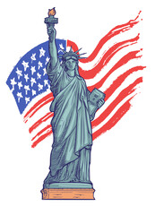 Fototapeta premium Statue of Liberty