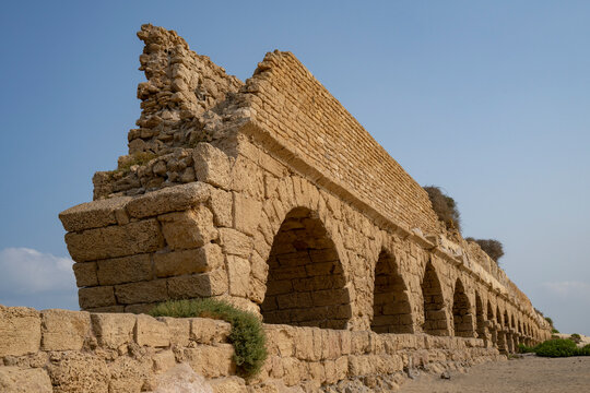 The Caesarea Aqueduct, Israel