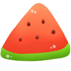 cute watermelon icon
