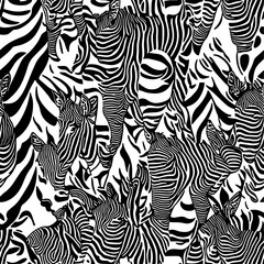 Fototapeta na wymiar Abstract zebra stripe pattern design. Unique design of zebra skin stripes for fabric industry patterns
