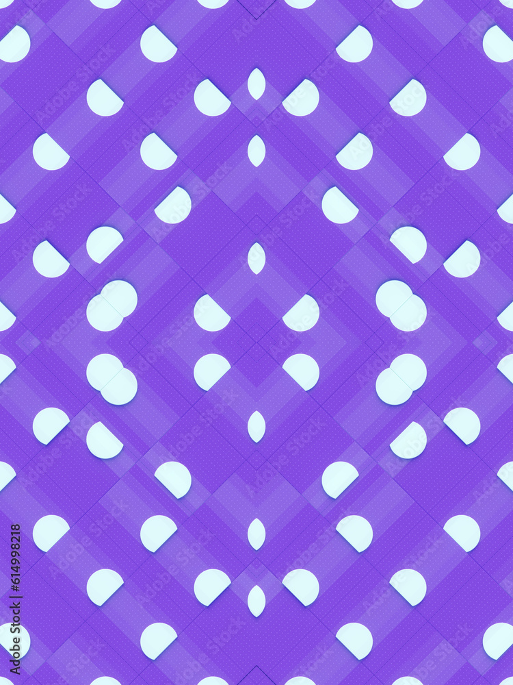 Aufkleber 3d rendering digital illustration of an abstract neon color pattern. Geometric background