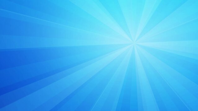 blue abstract background animation with rays and beams 4k loopable video