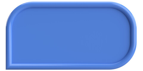 Price tag. Speech bubble. 3D illustration.