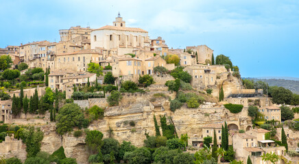 Fototapeta na wymiar Gordes village in Provence, France