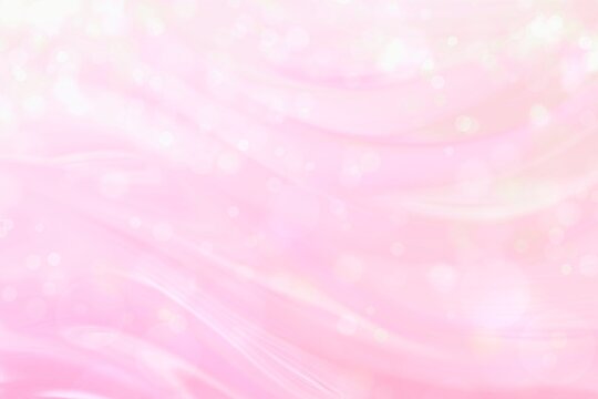 キラキラのピンクのウェーブと光の背景