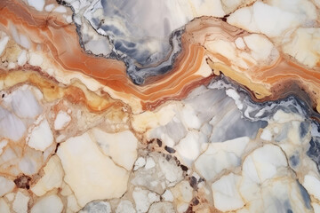 Fototapeta premium Natural Marble Texture With Stone Texture For Home Interior. Generative AI