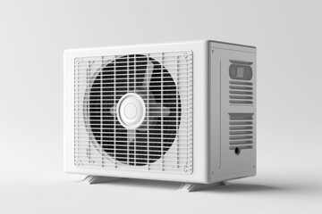 Fototapeta premium air conditioner isolated on white background