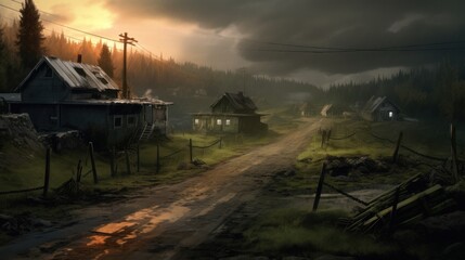 Military Game Environment Art