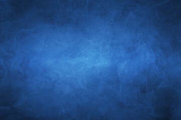 Cement wall background, dark blue gradient old wall pattern, blue abstract wall background, dark blue cement texture old wall pattern.