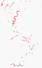 Obraz premium Luxury Confetti Abstract Vector Transparent