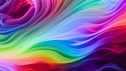 abstract colorful background with waves