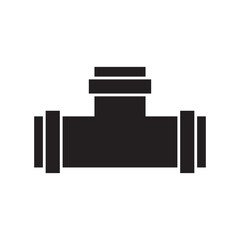 pipe icon vector