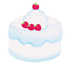 birthday cake drawing