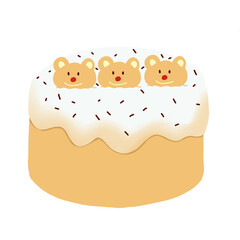 birthday cake drawing