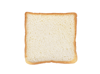 Sliced bread isolated on transparent background. PNG