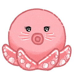 pink octopus