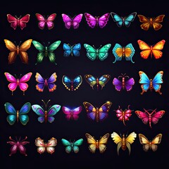 animal butterfly spring ai generated