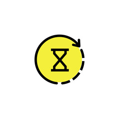pending icon vector design templates