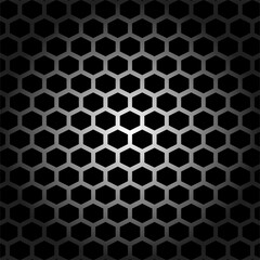 abstract background like honeycomb with hexagon squares