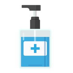 Hand sanitizer pump bottle