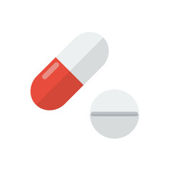 Medical pills illustration