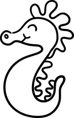 Sea animal underwater squid fish marine