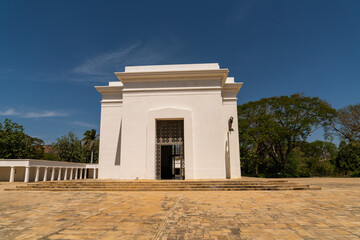 San Pedro Alejandrino house, Simon Bolivar memorial Altar de la patria memorial in Santa Marta colombia 