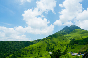 大分県由布市由布岳