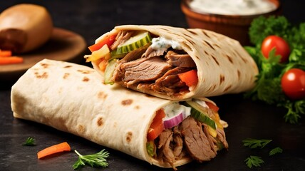 Shawarma: Savory and Succulent Rotisserie Delight