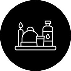 Fototapeta premium Dinner Icon