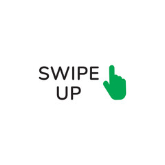 Swipe Up Icon